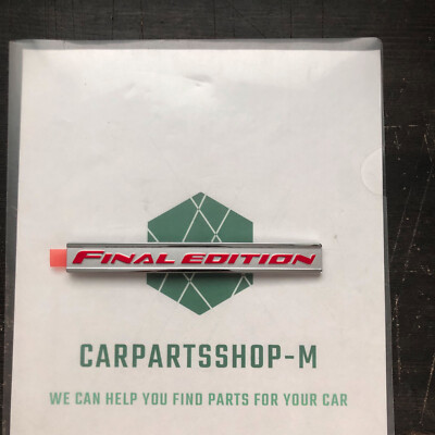 Mitsubishi Lancer Evolution 10 Final Edition Emblem Badge 7415A605 Original JDM