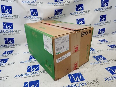 NEW Schneider Electric MJA36800E10 PowerPact 800Amp 3P 600V Circuit Breaker