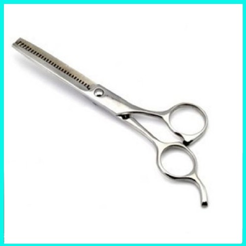 FORBICI FORBICE PROFESSIONALI SFOLTIRE I CAPELLI DENTATA BARBIERE PARRUCCHIERE - Foto 2 di 2
