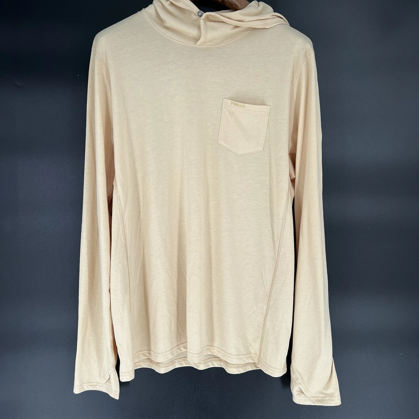 Poncho Albright Hoodie Shirt Mens L Lightweight Quick Dry UPF Fishing Hiking
Opens in a new window o