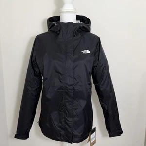 The North Face Venture 2 Veste de pluie étanche TNF Noir Sz M NEW pour femme