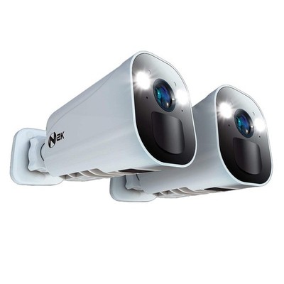 Wire Free (Battery) 2K Spotlight Cameras with 2-Way Audio and Audio Alerts and S