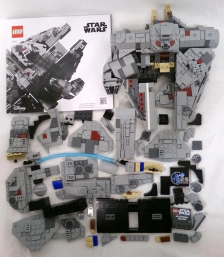 LEGO Star Wars 75375 Starship Collection Millennium Falcon Set With Instructions