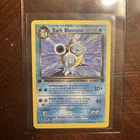 1st Edition Dark Blastoise 20/82 Team Rocket Set Rare Vintage Pokemon Card