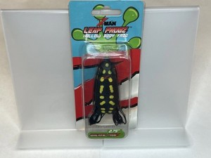 Z-man Leap Frog Hollow Body Walking Frog 2.75”- Black Knight 