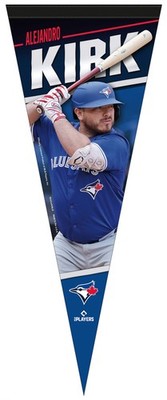 ALEJANDRO KIRK Toronto Blue Jays MLB Action Series Premium Felt 12x30 PENNANT