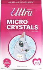 Ultra Micro Crystals Cat Litter - 99.9 Dust 5-Pound Pouch,