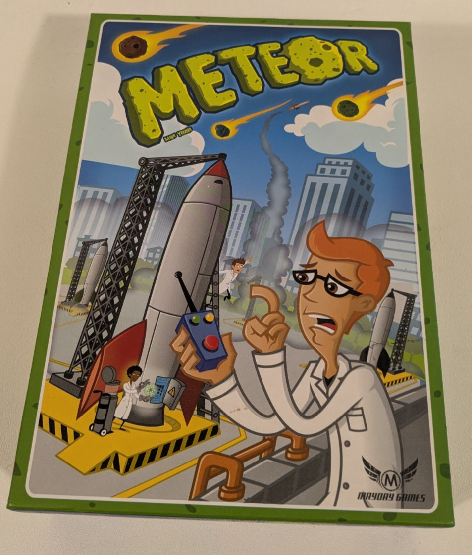 Meteor Game Mayday Games 2014 Mike Young Great Solo Game Real Time