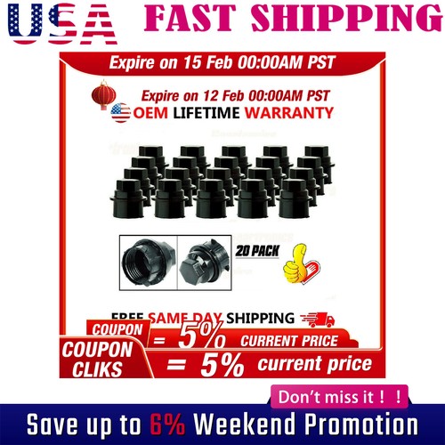 Wheel Nut Cover Replaces GM Black 9593028 fits Buick Chevy GMC Pontiac