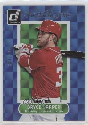 2014 Panini Donruss The Elite Series Series 2 218/999 Bryce Harper #3 15wv