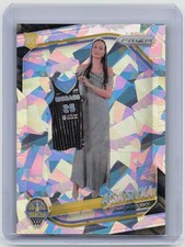 2025 Panini Prizm WNBA #85 Ajsa Sivka Ice Prizms Rookie RC