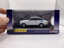 Vanguards Corgi 1:43 Ford Escort Mk2 Harrier Diamond White VA12605