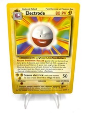 Carta pokemon Electrode 21/102 set base BS Vintage No holo Near mint Italiano