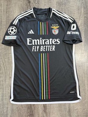Angel Di Maria Benfica Adidas 2023/24 Away Jersey Men's Size XL
