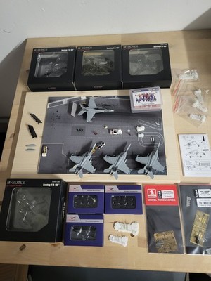 Hogan Wings 1:200 F/A18F Super Hornet Jolly Rogers Bounty Hunters Diorama OVP
