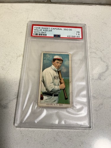 1909-11 T206 Baseball With Bat Willie Keeler #NNO PSA 1