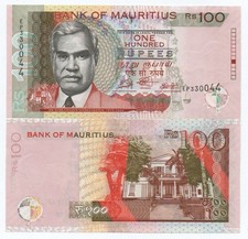 Maurice Mauritius Billet 100 Rupees 2023 UNC NEUF