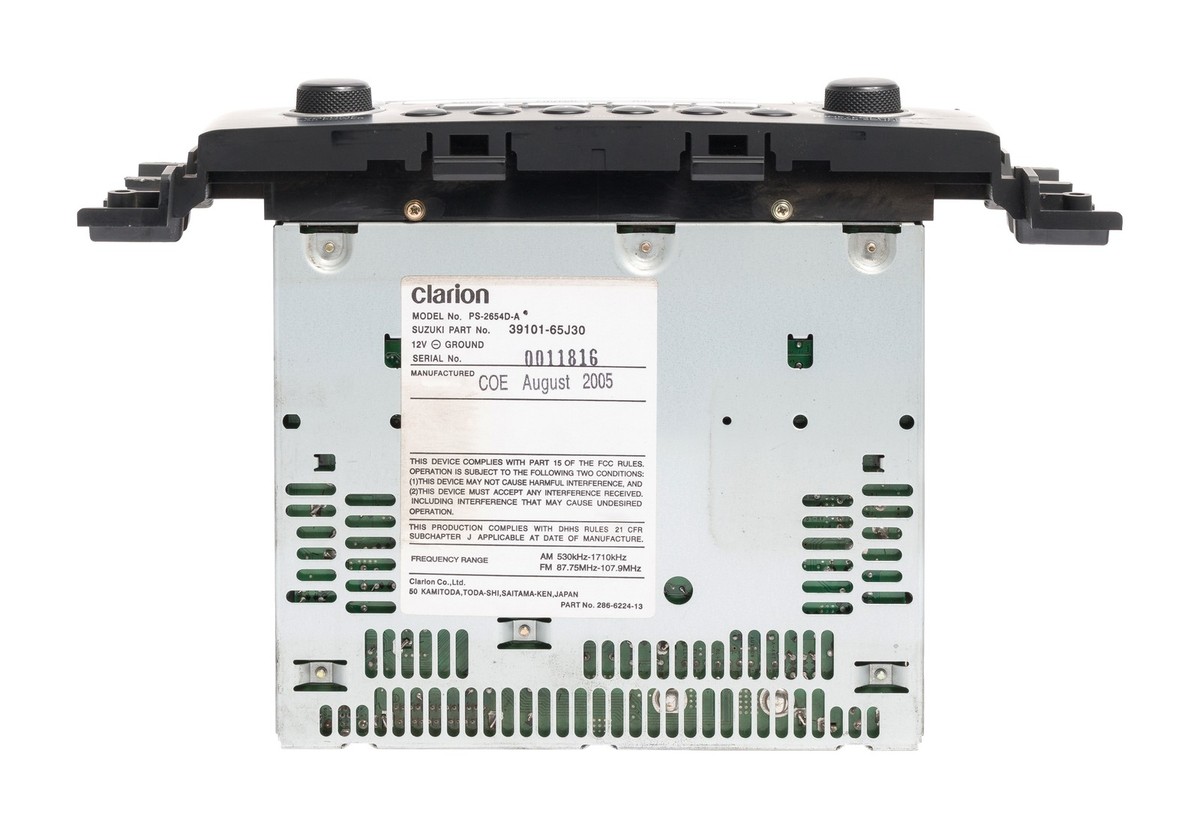 06-08 Suzuki Grand VITARA Radio 6 CD XM Player Clcc03 39101 06-08 Suzuki Grand VITARA Radio 6 CD XM Player Clcc03 39101