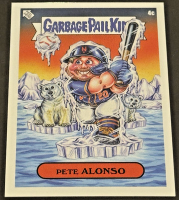 2023 Topps MLB X GPK Garbage Pail Kids: Series 3 Pete Alonso 4c Real Name