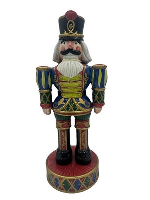 RARE Vintage Fitz & Floyd Nutcracker Ceramic Figurine Classics Collection 10 3/4