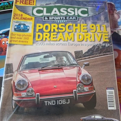 CLASSIC AND SPORTS CAR DECEMBER 2017 NEW & SEALED - Image 1 of 2