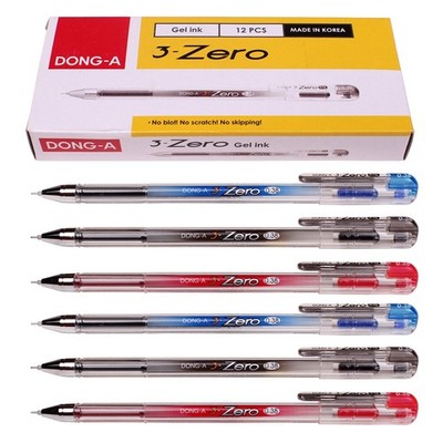0.38 Mm 3-zero Gel Ink Ball Point Pen Excellent Writing No Blotno