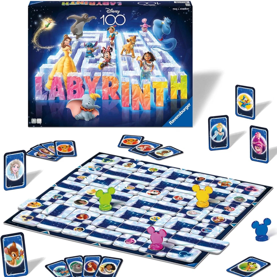 Disney 100 Labyrinth - The Moving Maze Family Game - Image 2 of 4