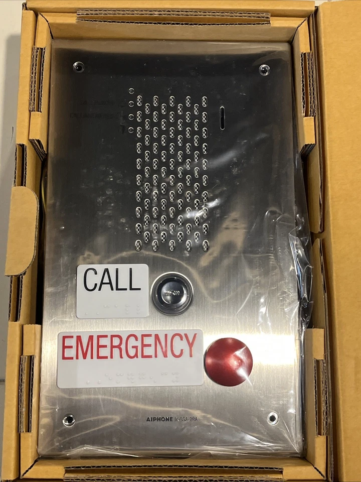 Aiphone IX-SSA-2RA Audio Door Station SIP Compatible, Vandal Resistant Stainless - Image 2 of 3