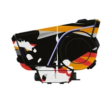 For Sena 60S Protection Sticker Decal L35 Orange Black