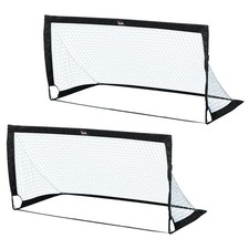 Kids Football Goals Adults Folding Outdoor Childrens All Weather Goal Nets