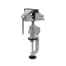 Bench Clamp Vise with Stand Rotatable Tool Lightweight for Hobbyists