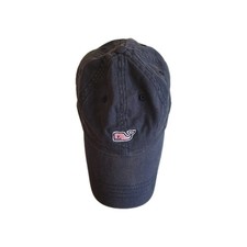 Vineyard Vines Hat Cap Men Whale Logo Baseball Adjustable Navy Blue Preppy