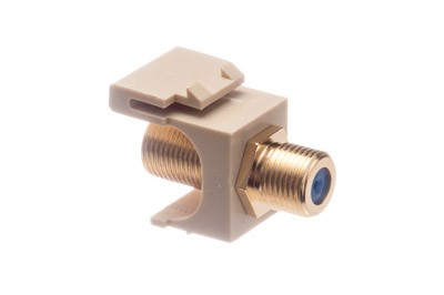 Module F-Type -Gold Plated 3GHZ Ivory
