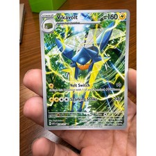 Pokemon Vikavolt 230/217 Illustrazione Rara Eroi Ascesi Full Art Holo TCG Card