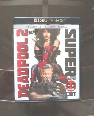 Deadpool 2: Super Duper Cut (4K Ultra HD/Blu-ray, 2018, Theatrical And Unrated)
