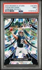 2024 Panini Rookies & Stars Airborne Caleb Williams #A-CWS Ice /18 (RC) PSA 9