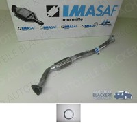Imasaf Auspuff Flex+Anbauteile für NP300 Pick Up D22 2.5Dci 4X4 2008-2012