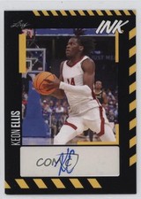 2023-24 Leaf Ink Gold Keon Ellis #BA-KE1 Auto 2u3