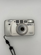 Minolta 130c Zoom 35mm Film Point and Shoot Camera