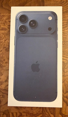 Apple A3257 iPhone 17 Pro Max Deep Blue 256GB - Empty Box ONLY