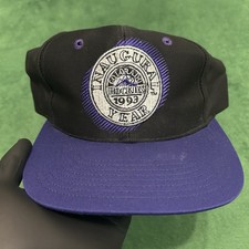 Vintage 90s Colorado Rockies Inaugural Year MLB Baseball Cap Snapback hat