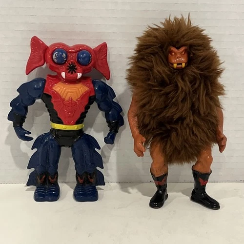 MANTENNA & GRIZZLOR Masters of the Universe MOTU Figures Vintage 1985 He-Man