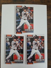 2026 topps series 1 #148 Jacob Melton RC 3 Card Astros Lot Z17