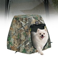 Assembly-Free Pop Up Dog Tent, Ventilation and Privacy Dog Tent Outdoor Indoo...
