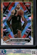 2023-24 Topps Chrome Sapphire #9 Deron Williams Gold SN /50 Nets 9.2A