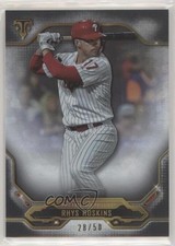 2020 Topps Triple Threads Onyx 28/50 Rhys Hoskins #68 0eo6