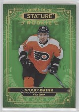 2022-23 Upper Deck Stature Rookies Green 67/99 Bobby Brink #154 15ok
