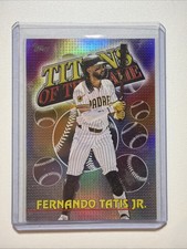Topps 2026 MLB Series 1 Fernando Tatis Jr TITANS OF GAME FOIL Card TOG-19