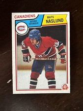 1983-84 OPC MATS NASLUND #193 ROOKIE. Card is in #1shape look at pics