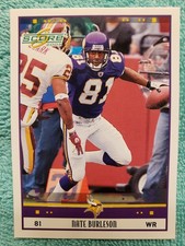 2005 SCORE NATE BURLESON #161 MINNESOTA VIKINGS 